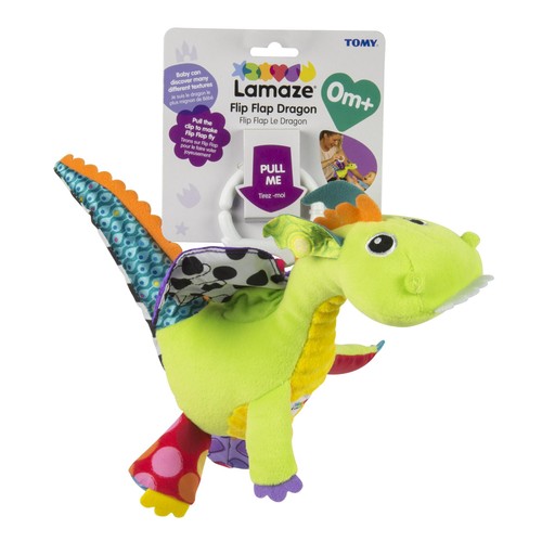 Lamaze Flip Flap Dragon Buggy Toy 0mths+ thumbnail 2
