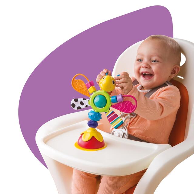 Lamaze Freddie The Firefly Highchair Toy, 6mths+ thumbnail 4