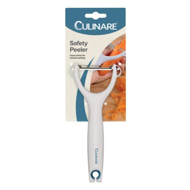 Culinare Safety Y Peeler, White thumbnail 2