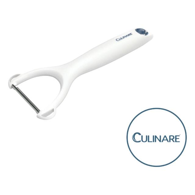 Culinare Safety Y Peeler, White thumbnail 4