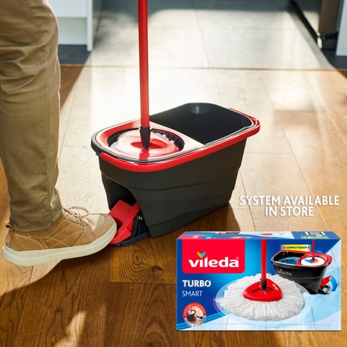 Vileda Turbo 2in1 Microfibre Mop Refill thumbnail 4