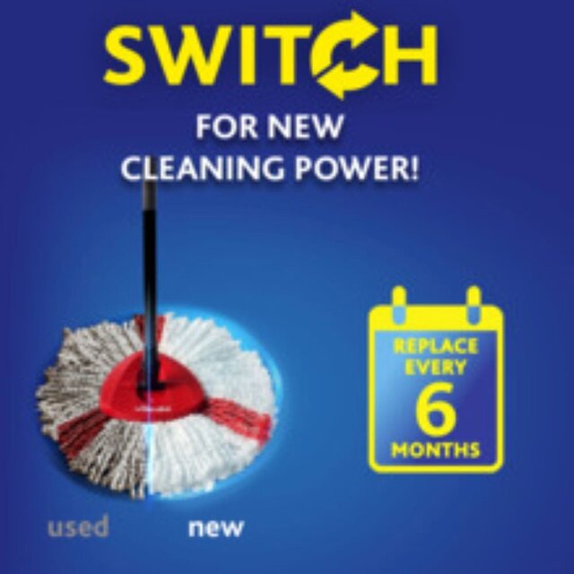 Vileda Turbo 2in1 Mop Refill thumbnail 3