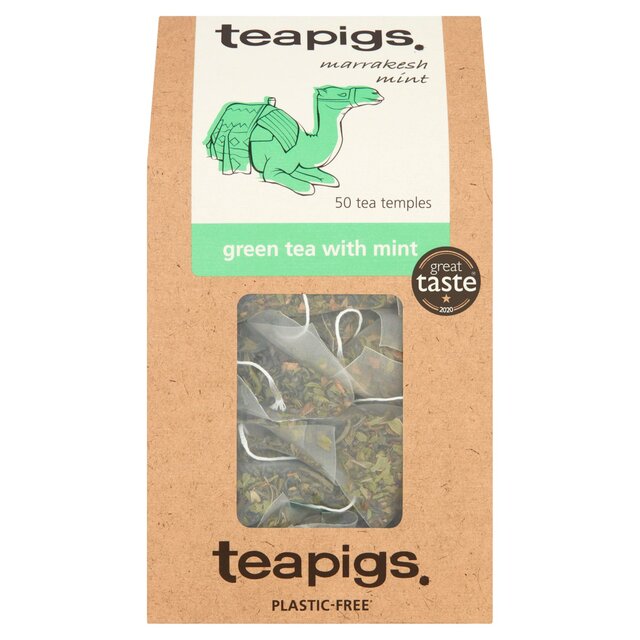 Teapigs Green Tea Bags with Mint