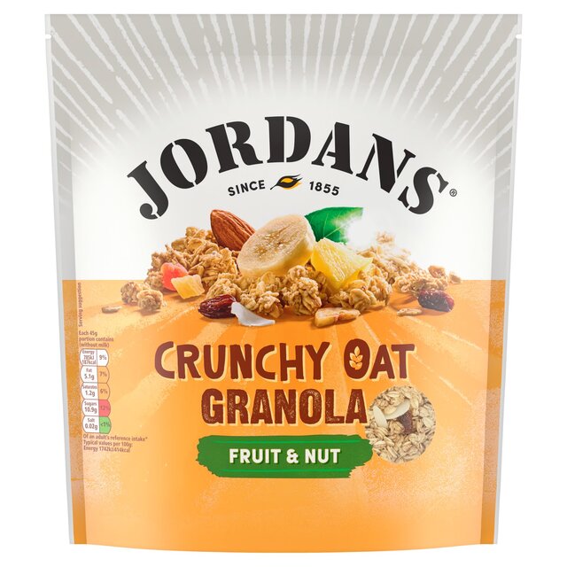 Jordans Crunchy Oat Fruit & Nut Granola Breakfast Cereal thumbnail 2