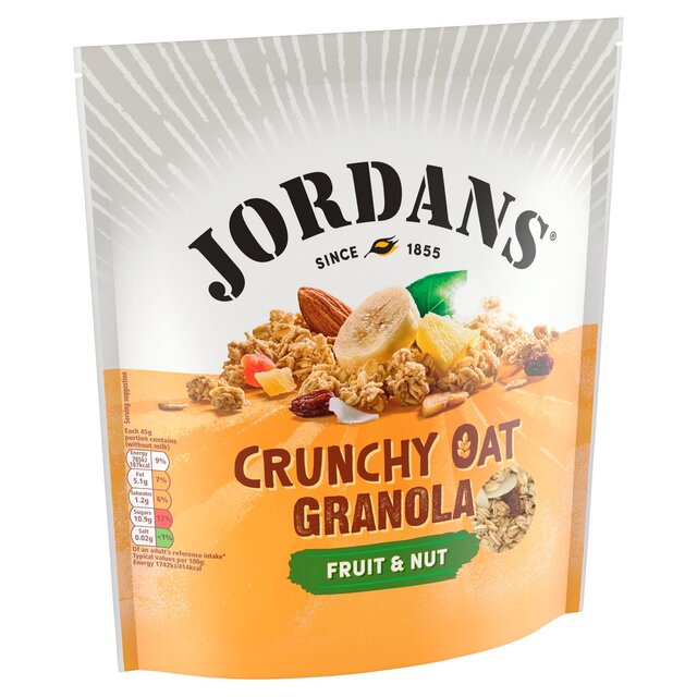 Jordans Crunchy Oat Fruit & Nut Granola Breakfast Cereal thumbnail 3