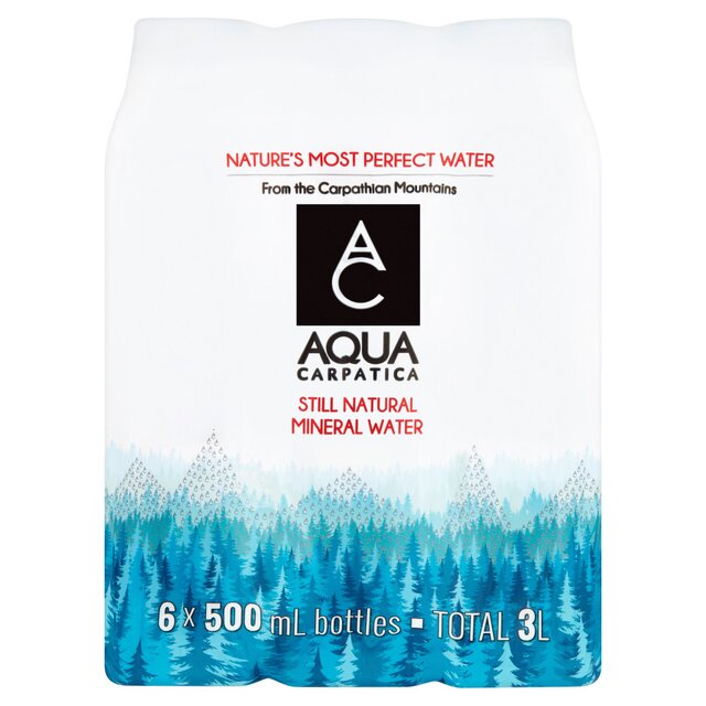 AQUA Carpatica Still Natural Mineral Water Low Sodium & Nitrates thumbnail 2