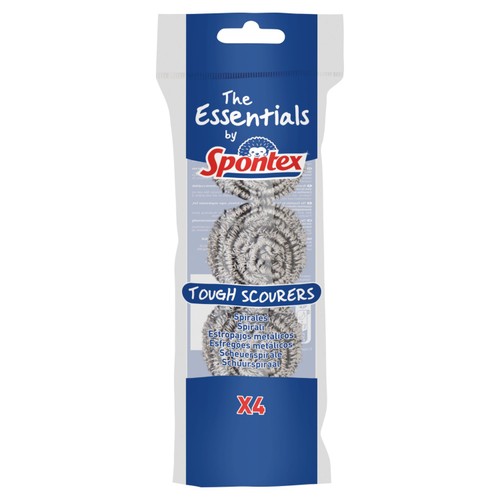 Spontex Essentials Stainless Steel Scourers