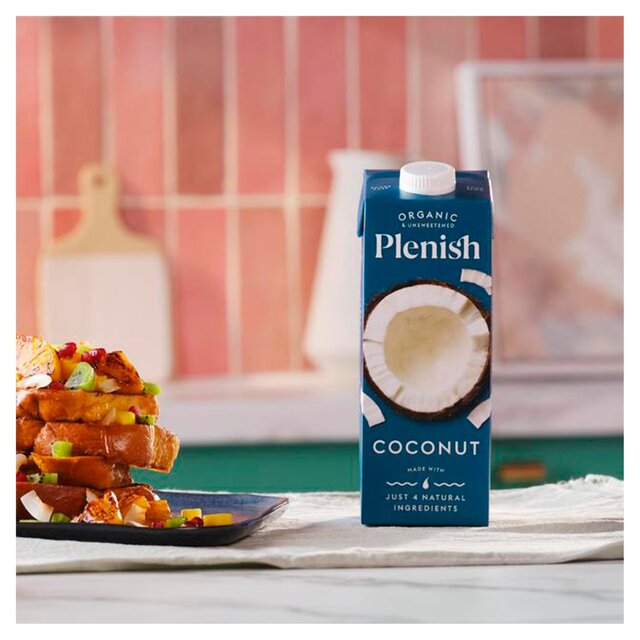 Plenish Organic Coconut Unsweetened Drink Long Life thumbnail 2