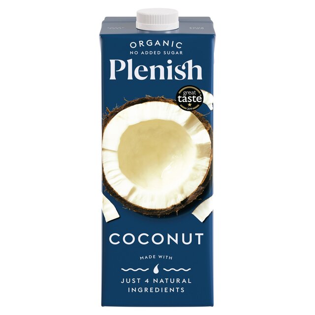 Plenish Organic Coconut Unsweetened Drink Long Life thumbnail 5