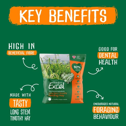 Burgess Excel Long Stem Feeding Hay thumbnail 3