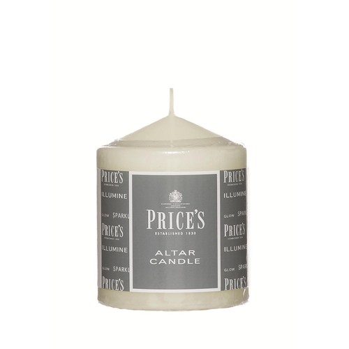Price's Altar Candle Ivory 100 x 80 mm
