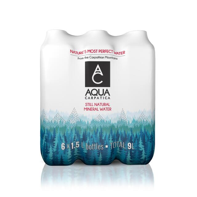AQUA Carpatica Still Natural Mineral Water Low Sodium & Nitrates thumbnail 2