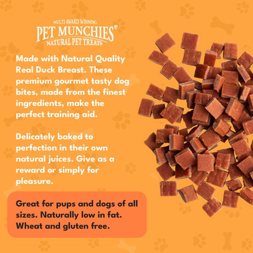 Pet Munchies Duck Dog Training Dog Treats thumbnail 3