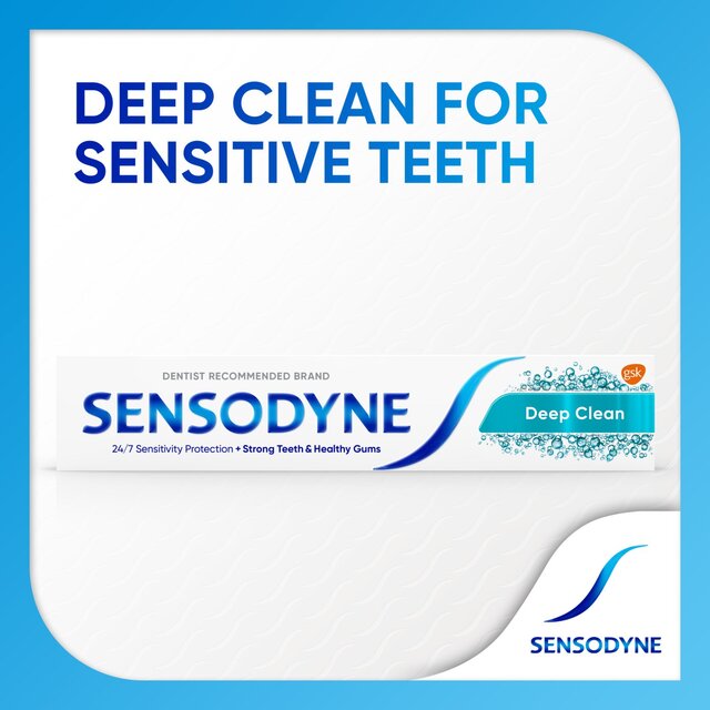Sensodyne Daily Care Sensitive Toothpaste Deep Clean Gel 75ml thumbnail 7