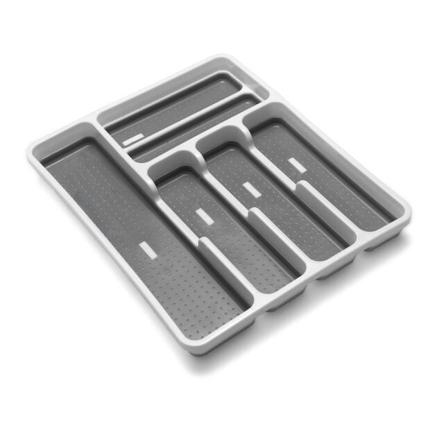 Addis Premium Drawer Organiser, White & Grey