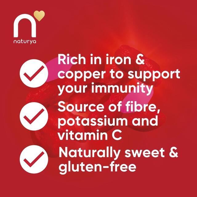 Naturya Organic Sundried Goji Berries thumbnail 3