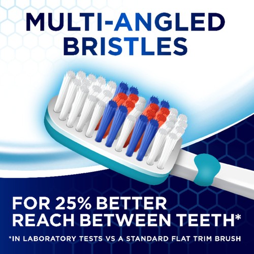 Aquafresh Toothbrush Complete Care For Hard To Reach Areas Medium  thumbnail 4