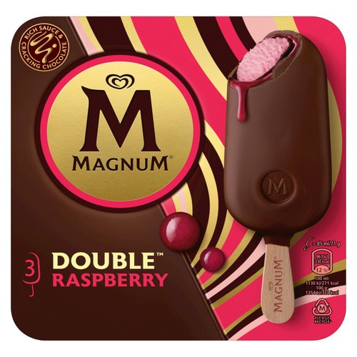 Magnum Double Raspberry Ice Cream Sticks thumbnail 2