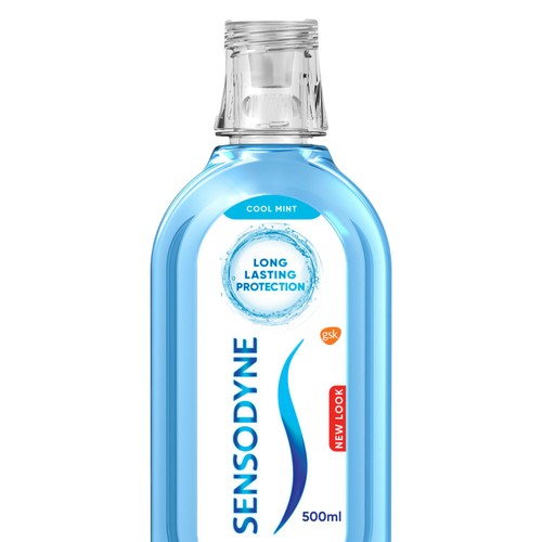 Sensodyne Cool Mint Sensitive Care Mouthwash