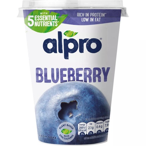 Alpro Blueberry Dairy Free Soya Yoghurt Alternative thumbnail 2
