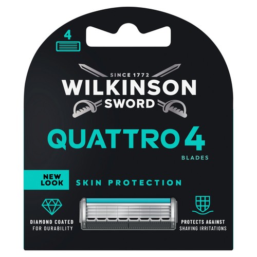 Wilkinson Sword Quattro Men's Razor Blades
