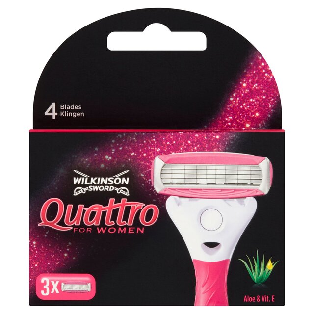 Wilkinson Sword Quattro For Women Razor Blades