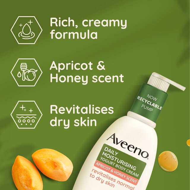 Aveeno Daily Moisturising Yogurt Body Cream for Normal to Dry Skin thumbnail 5