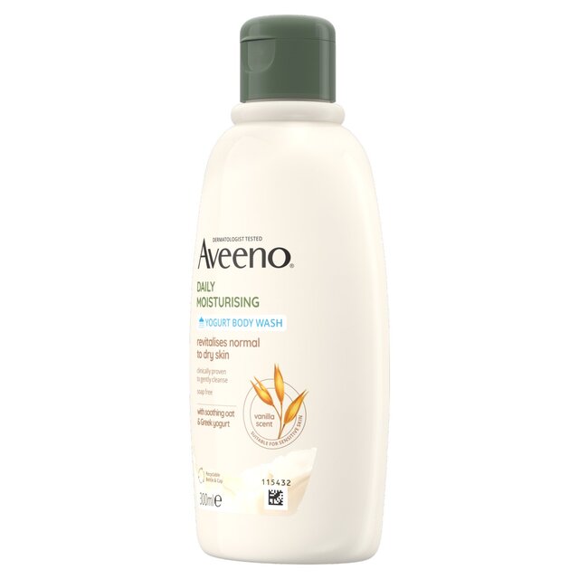 Aveeno Daily Moisturising Yoghurt Body Wash for Normal to Dry Skin thumbnail 3