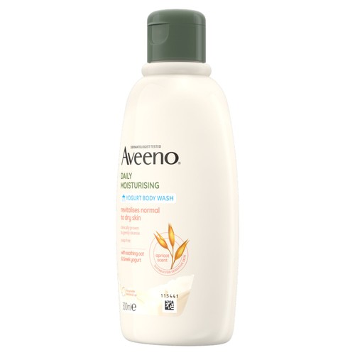 Aveeno Daily Moisturising Yogurt Body Wash with Apricot Scent thumbnail 7