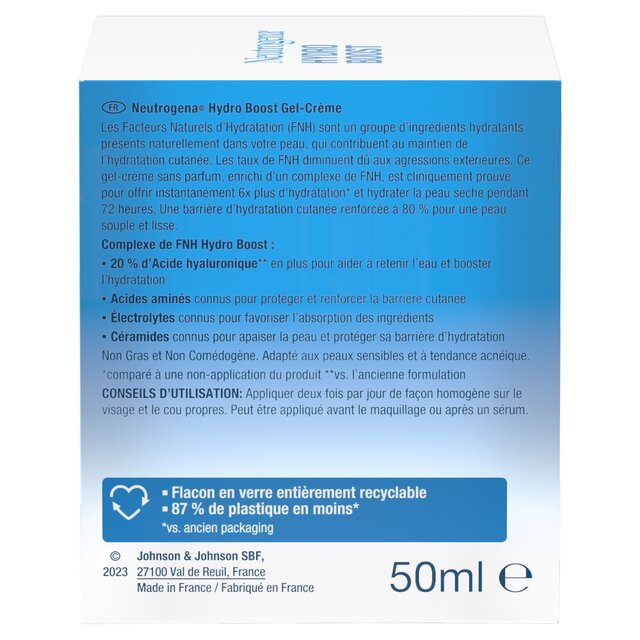 Neutrogena Hydro Boost Hydrating Gel Cream Moisturiser thumbnail 8
