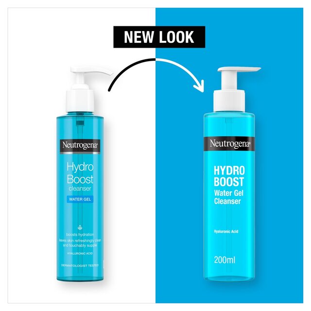 Neutrogena Hydro Boost Water Gel Cleanser 200ml thumbnail 3