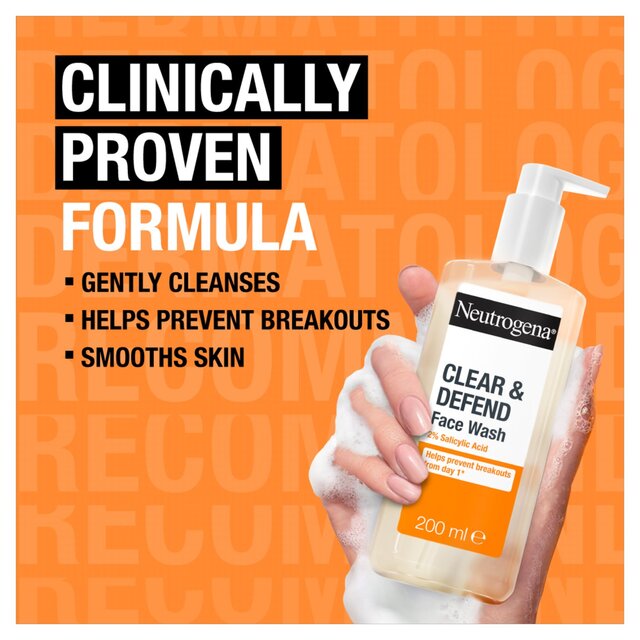 Neutrogena Clear & Defend Facial Wash thumbnail 3