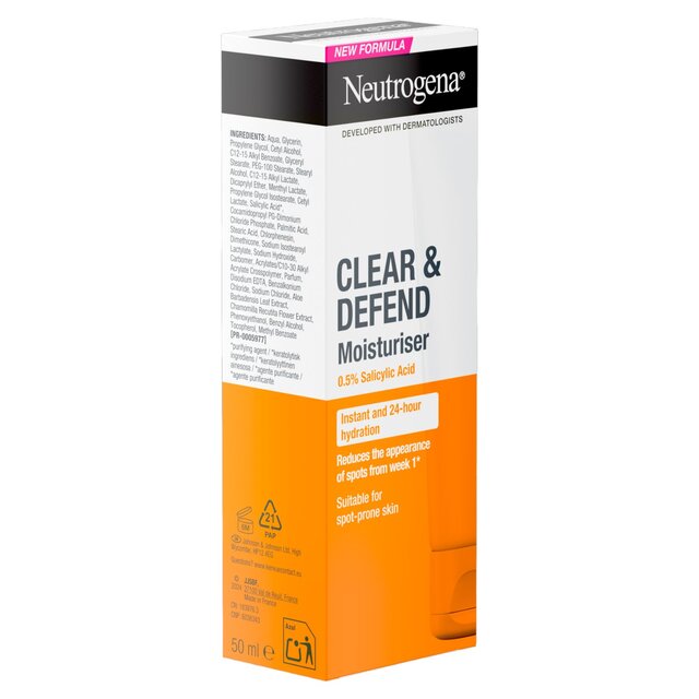 Neutrogena Clear & Defend Oil Free Moisturiser thumbnail 3