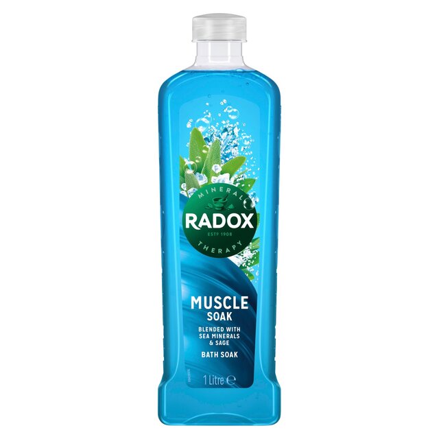 Radox Muscle Soak Bath Soak with Sage & Sea Minerals