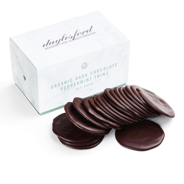 Daylesford Organic Dark Chocolate Peppermint Thins thumbnail 2