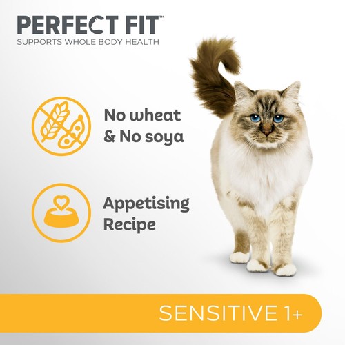 Perfect Fit Advanced Nutrition Sensitive Complete Dry Cat Food Turkey  thumbnail 2