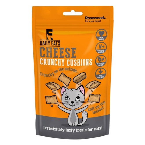 Crunchy Cheese Cushion Cat Treats