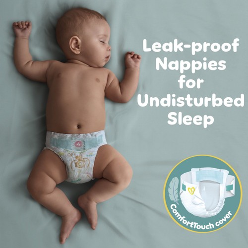 Pampers Baby-Dry Nappies, Size 7 (15kg+) Essential Pack thumbnail 5