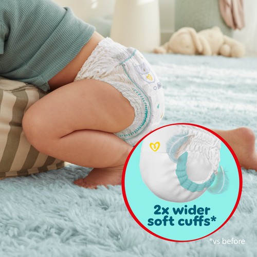 Pampers Premium Protection Nappy Pants, Size 5 (12-17kg) Essential Pack thumbnail 3