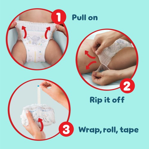 Pampers Premium Protection Nappy Pants, Size 5 (12-17kg) Essential Pack thumbnail 8