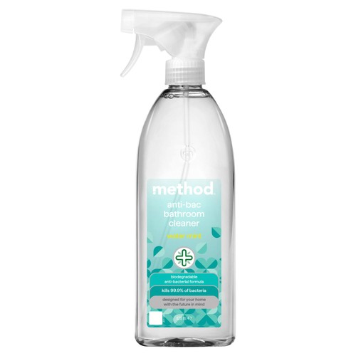 Method Antibacterial Bathroom Cleaner Water Mint