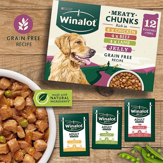 Winalot Dog Food Pouches Mixed in Jelly thumbnail 7