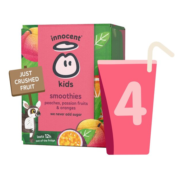 Innocent Kids Peaches, Passion Fruits & Oranges Smoothies thumbnail 3