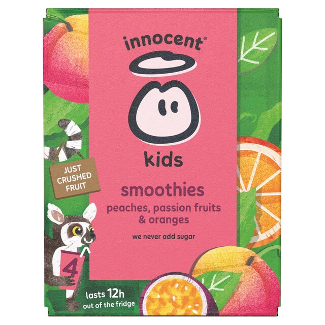 Innocent Kids Peaches, Passion Fruits & Oranges Smoothies thumbnail 4