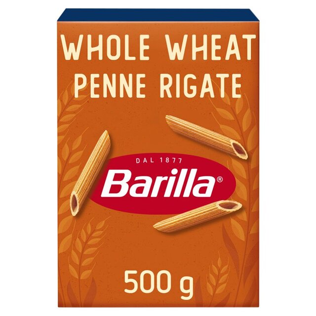 Barilla Whole Wheat Pasta Pennette Rigate Wholegrain Pasta