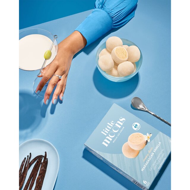 Little Moons Vanilla Mochi Ice Cream thumbnail 5