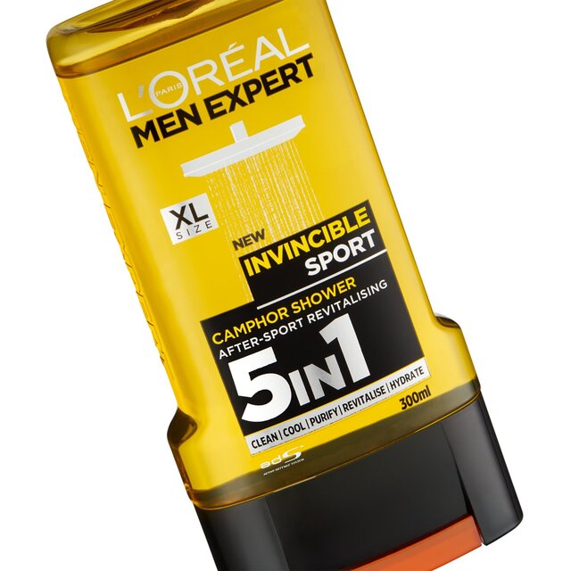L'Oreal Men Expert Invincible Sport Shower Gel thumbnail 2