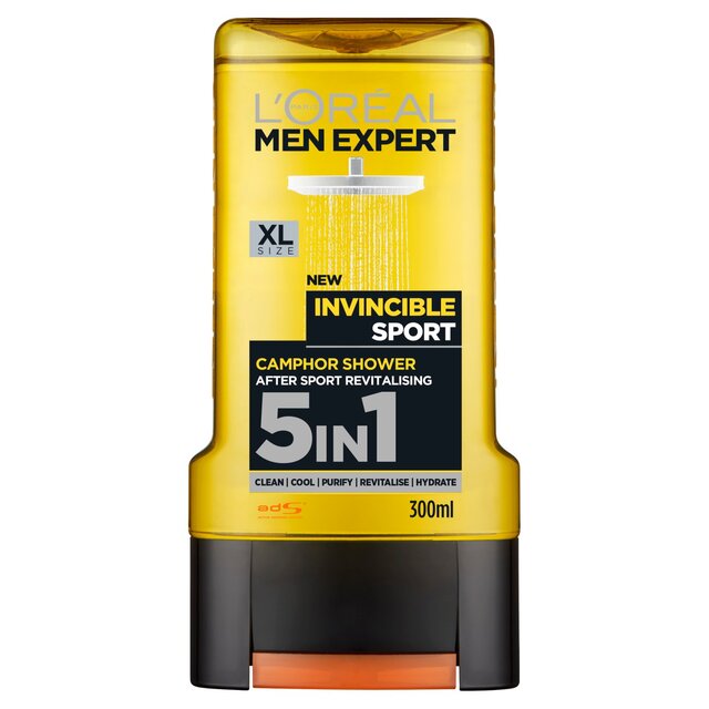 L'Oreal Men Expert Invincible Sport Shower Gel thumbnail 3