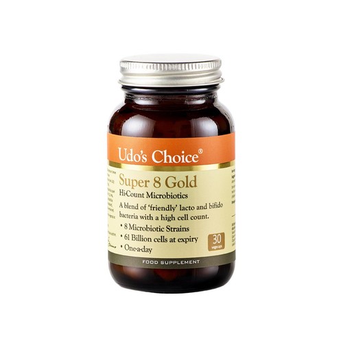 Udo's Choice Super 8 Gold Microbiotic Capsules