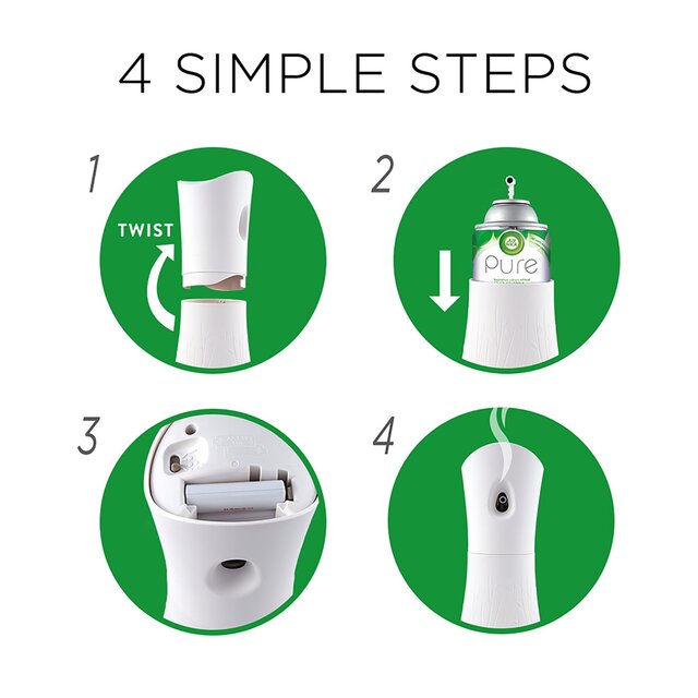 Airwick Pure Mediterranean Sun Freshmatic Refill thumbnail 4